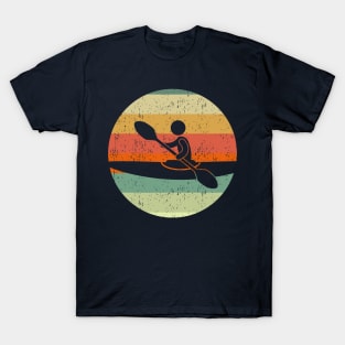 Cool Kayaking Sunset T-Shirt